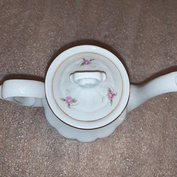 Walbrzych floral tea set 16pc porcelain rare fine china - Picture 6 of 16